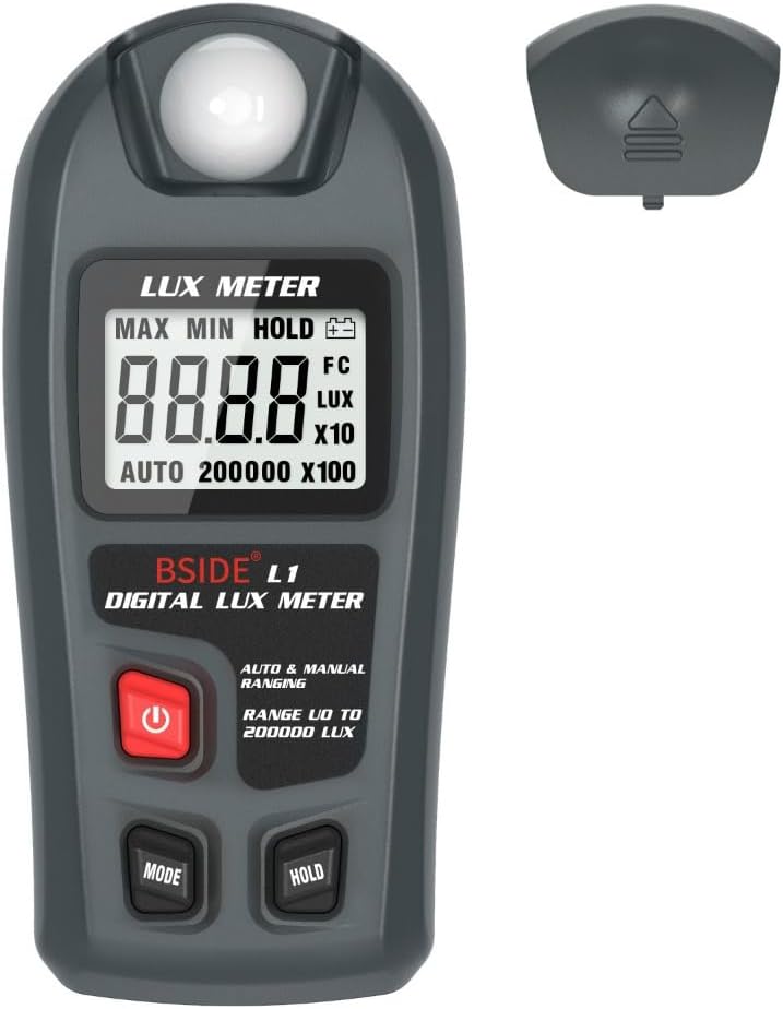 High-Precision Digital 0-200000 LUX Illuminance Meter Integrated Portable Metering Instrument Brightness Meter Lighting Design and Evaluation