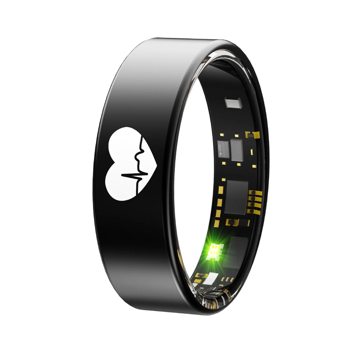 High Precision Smart Ring ECG Heart Rate Blood Oxygen Temperature HRV Sleep Monitor Health Tracker Wearable Fitness Ring