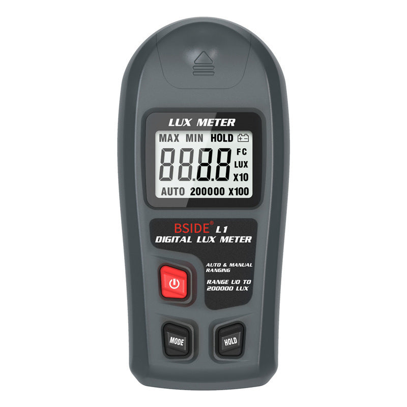 High-Precision Digital 0-200000 LUX Illuminance Meter Integrated Portable Metering Instrument Brightness Meter Lighting Design and Evaluation